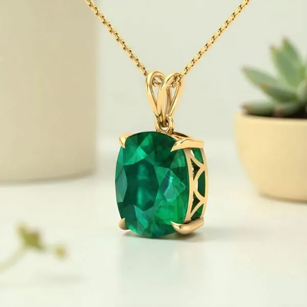 Emerald Glow Pendant