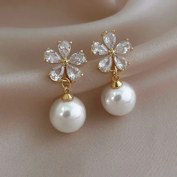 Pearl Drop Earrings